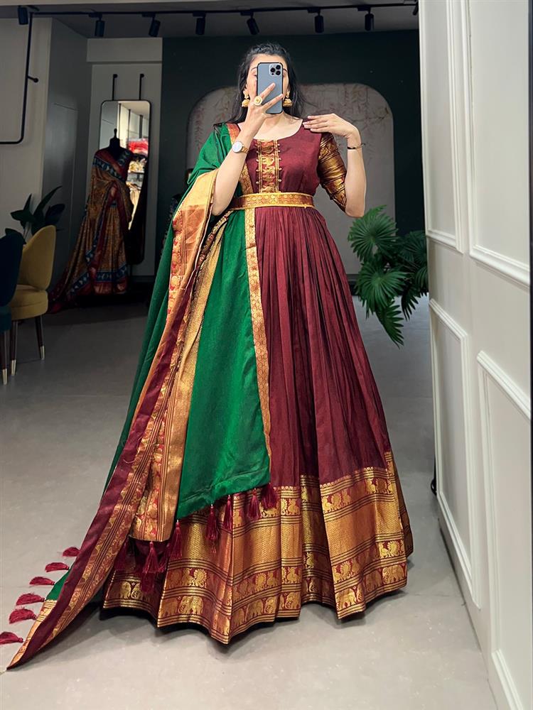 Narayan-Pet Gown 