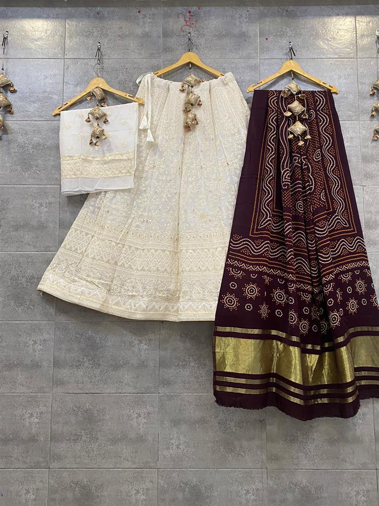 Chikankari Lehnga 