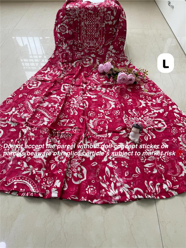 Plussize Anarkali Rayon Kurti 