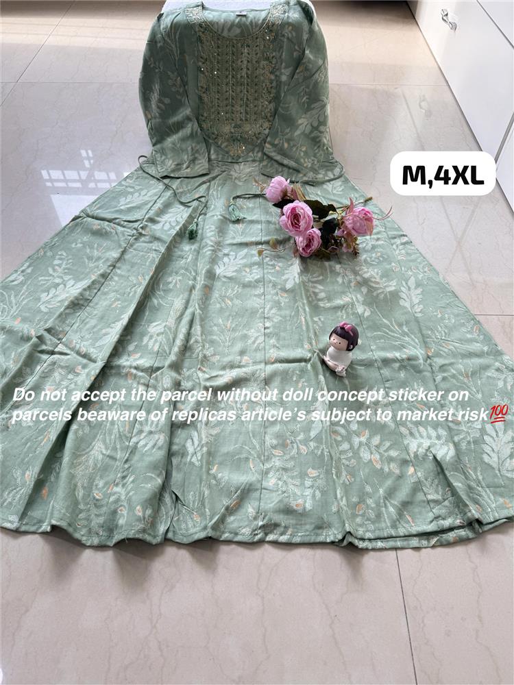 Plussize Anarkali Rayon Kurti 