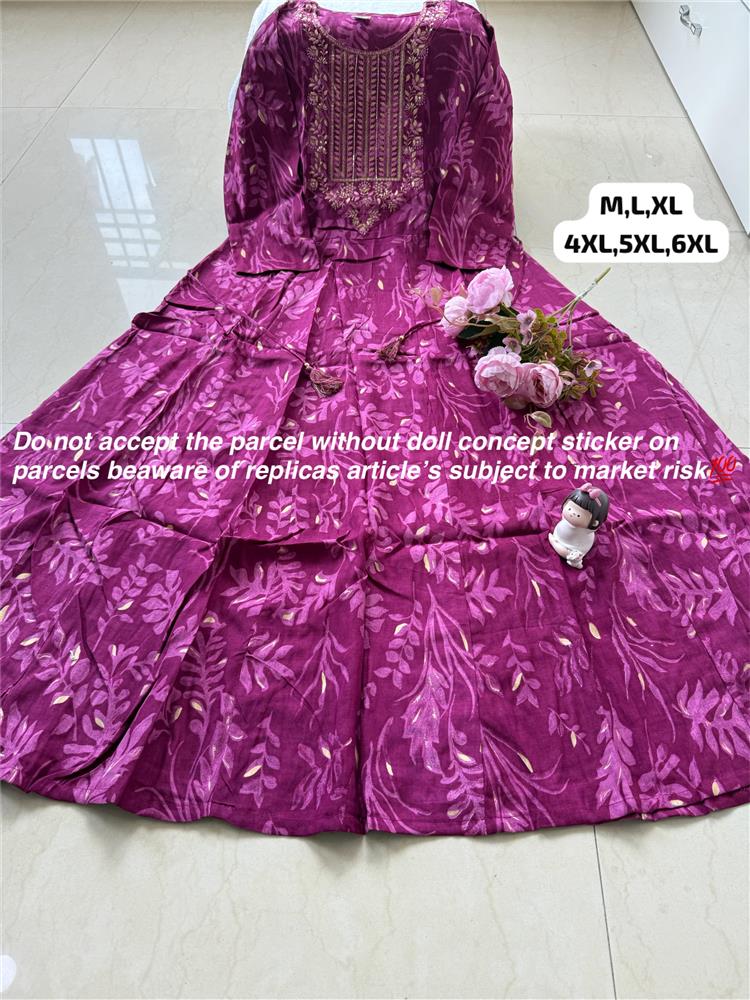 Plussize Anarkali Rayon Kurti 