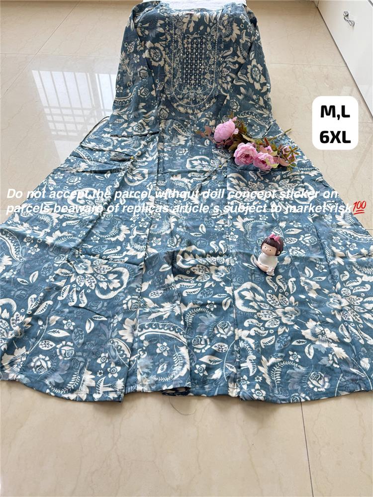 Plussize Anarkali Rayon Kurti 