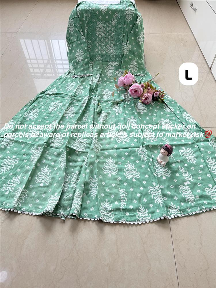 Plussize Anarkali Rayon Kurti 