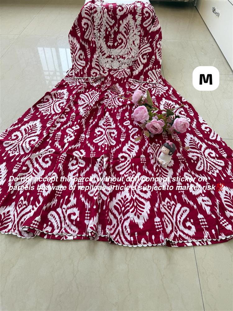 Plussize Anarkali Rayon Kurti 