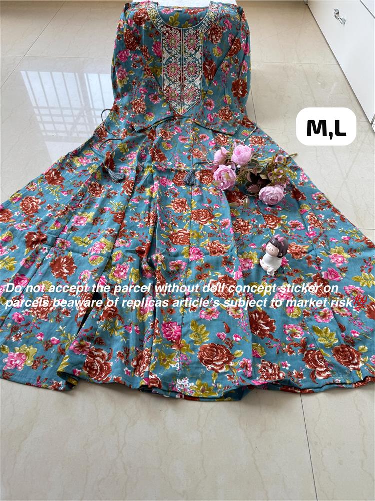 Plussize Anarkali Rayon Kurti 