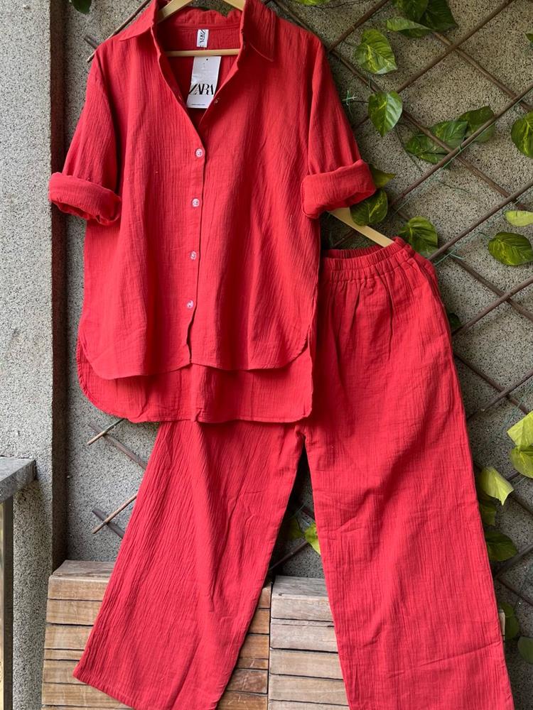 Mulmul Cotton Coordset 