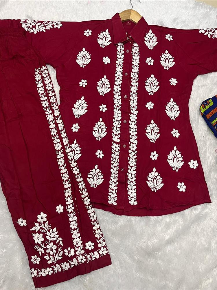 Chikankari Coordset