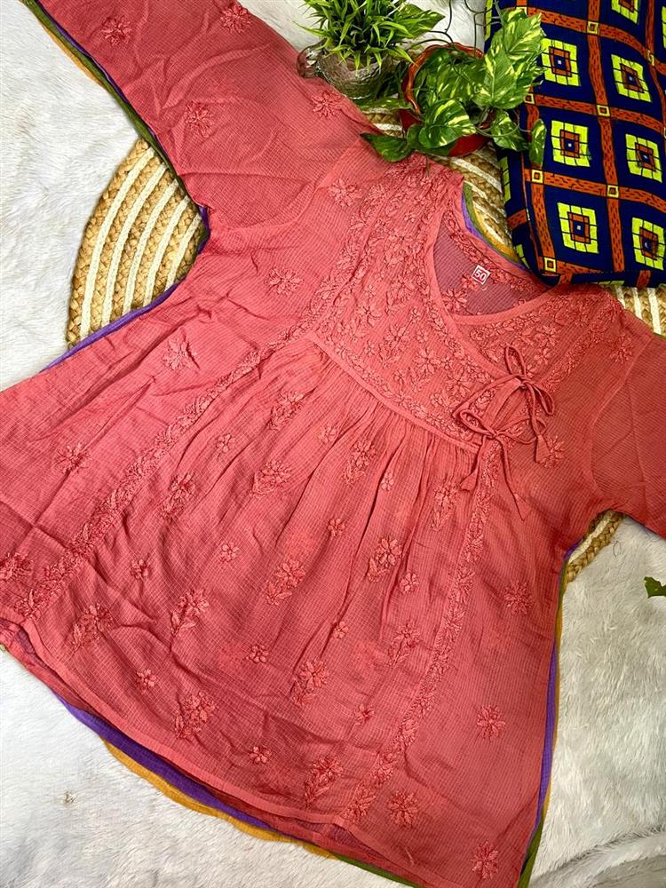 Chikankari Shorttop