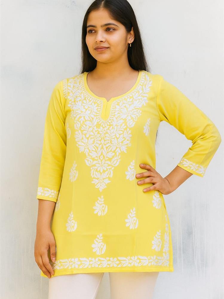 Chikankari Shorttop