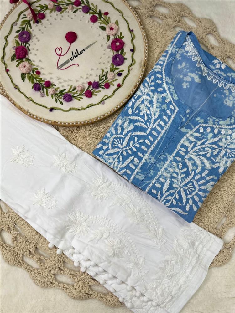 Summer Soft Chikankari Kurti