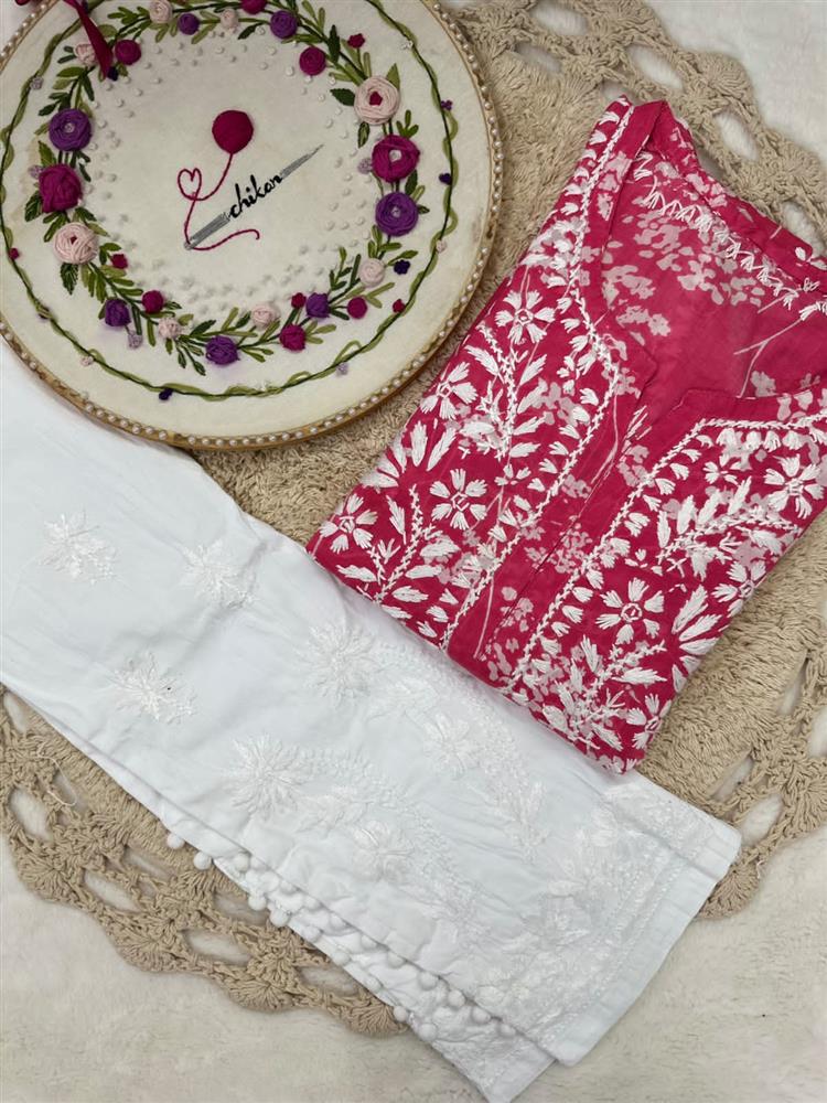 Summer Soft Chikankari Kurti