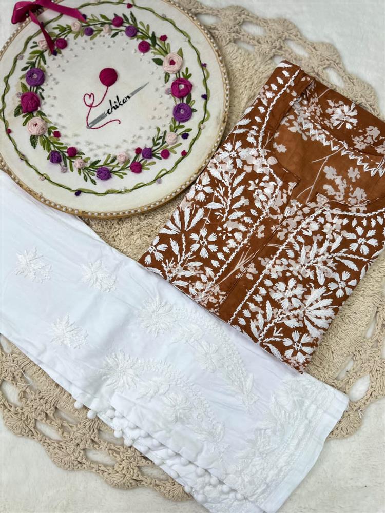 Summer Soft Chikankari Kurti