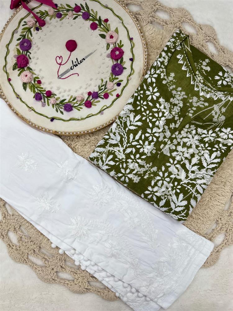 Summer Soft Chikankari Kurti