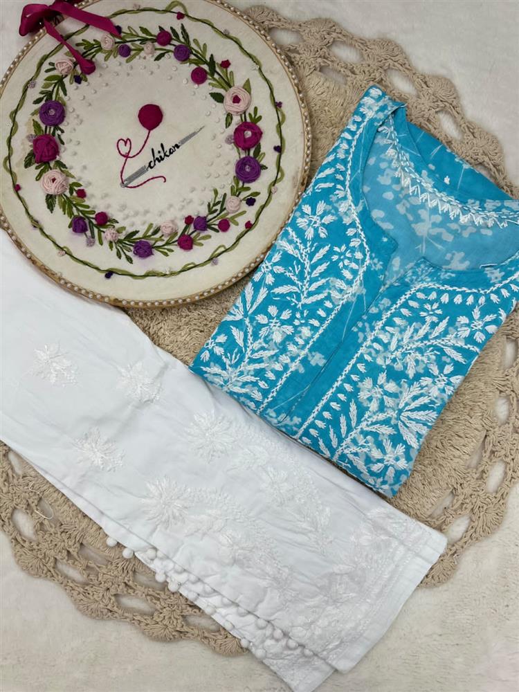 Summer Soft Chikankari Kurti