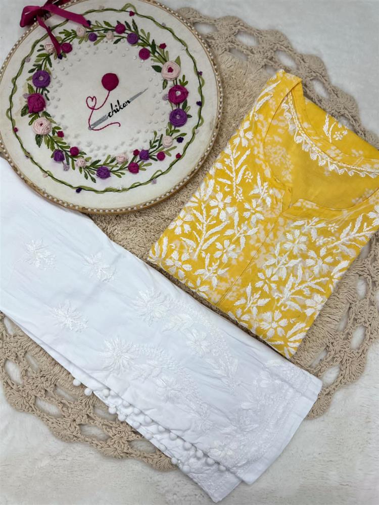 Summer Soft Chikankari Kurti