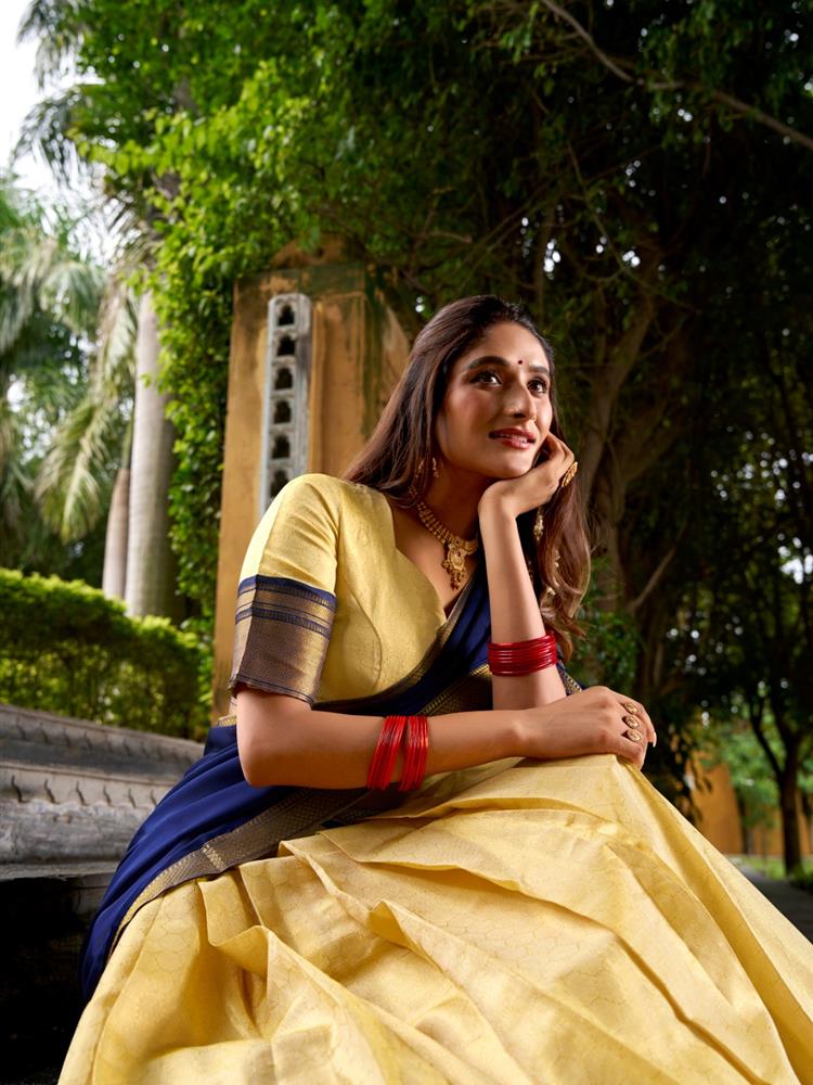 Half Saree South Style Lehngha 