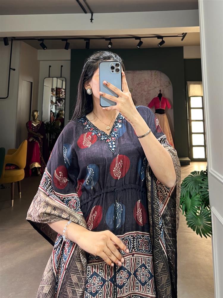 Pure Viscose Kaftan 