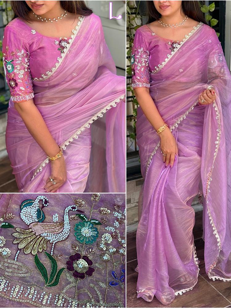 Organza Saree