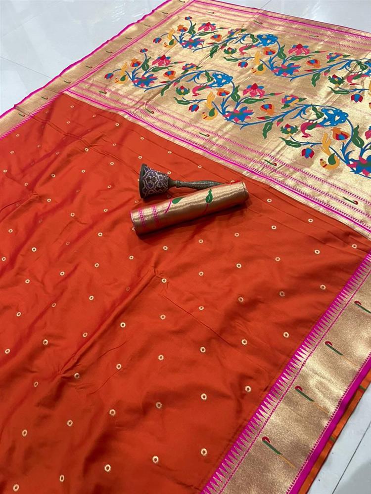 Pure Silk Paithani 