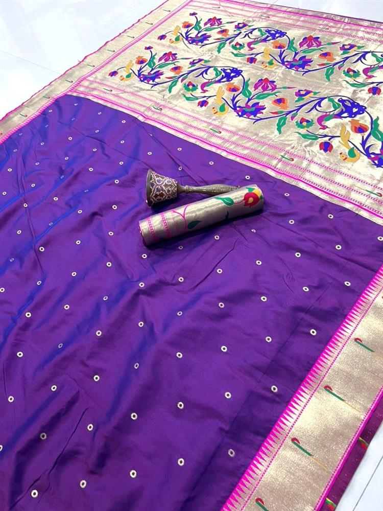 Pure Silk Paithani 