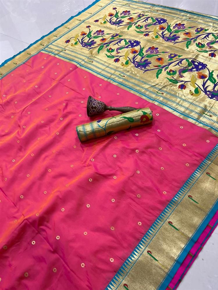 Pure Silk Paithani 