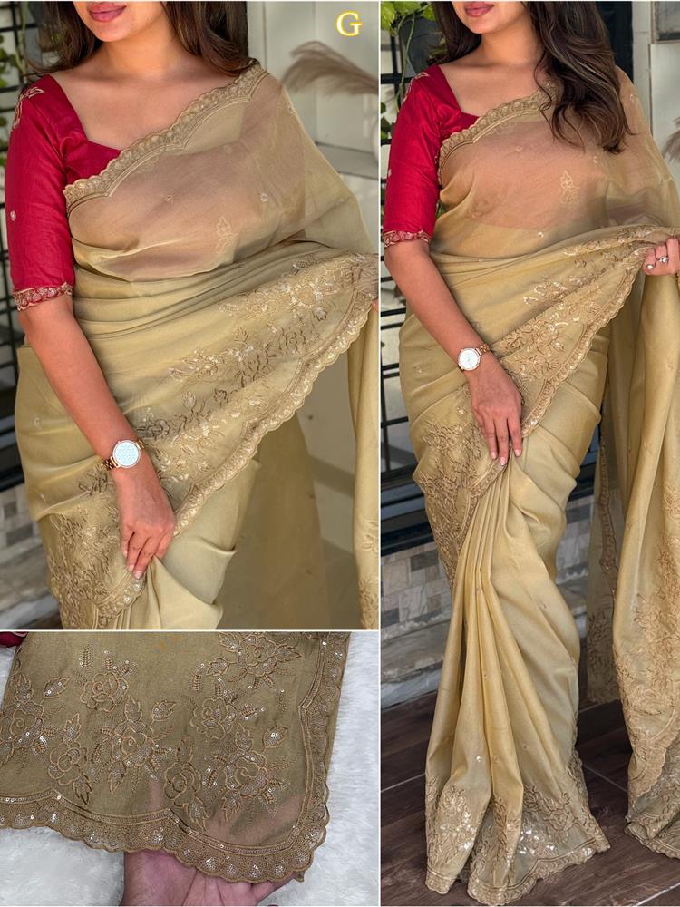 Organza Saree
