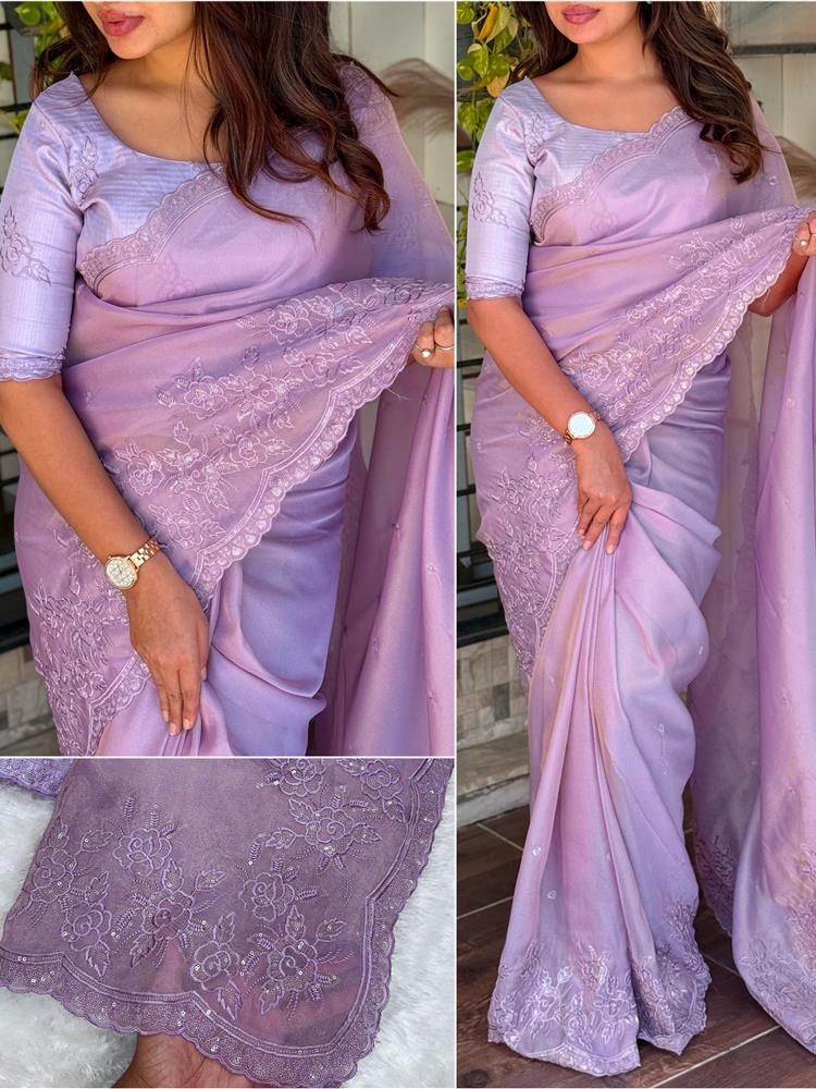 Organza Saree