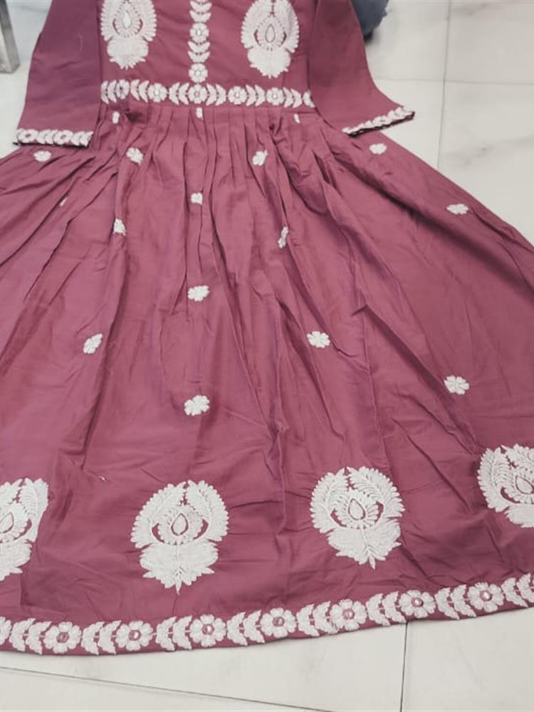 Cotton kurti pant dupatta setp