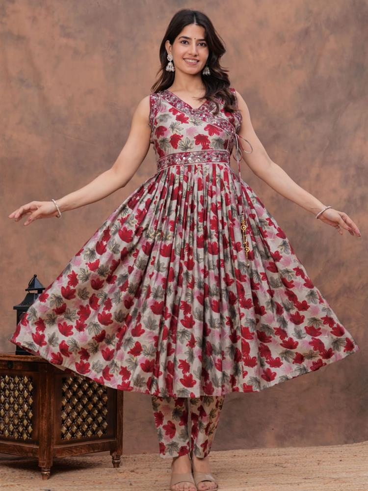 Muslin Kurti pant with Dupatta 