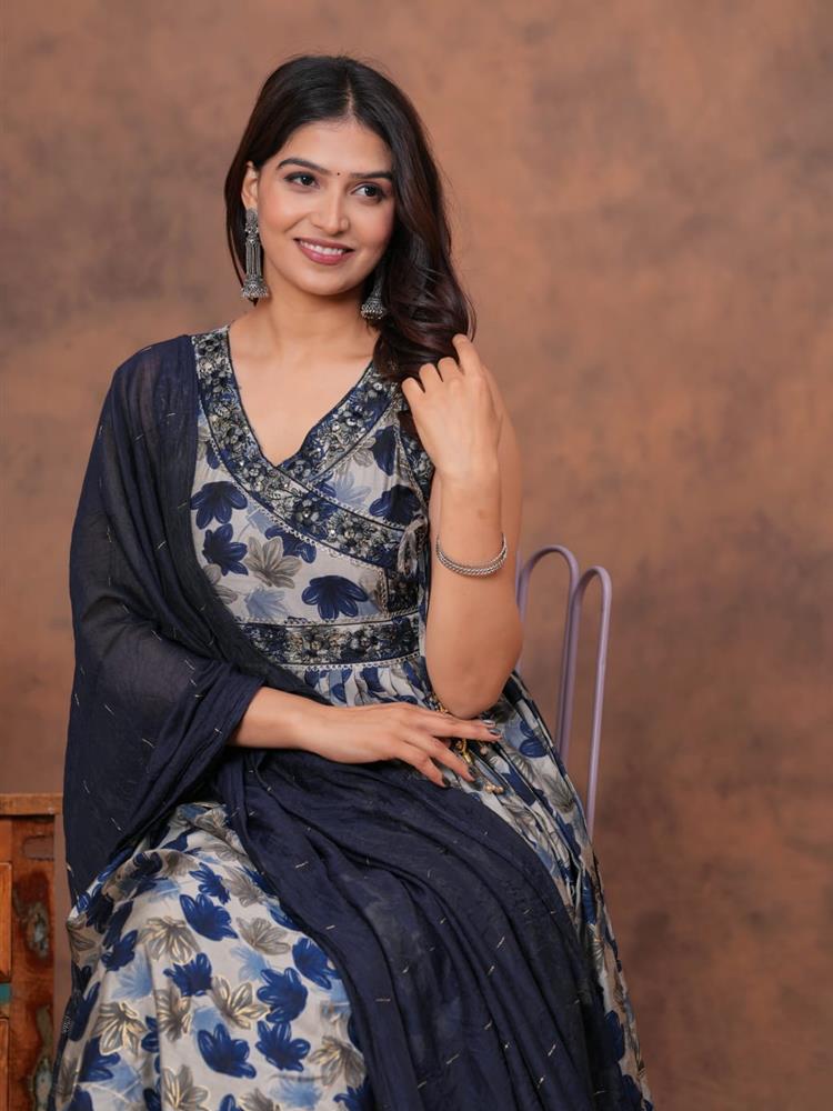 Muslin Kurti pant with Dupatta 