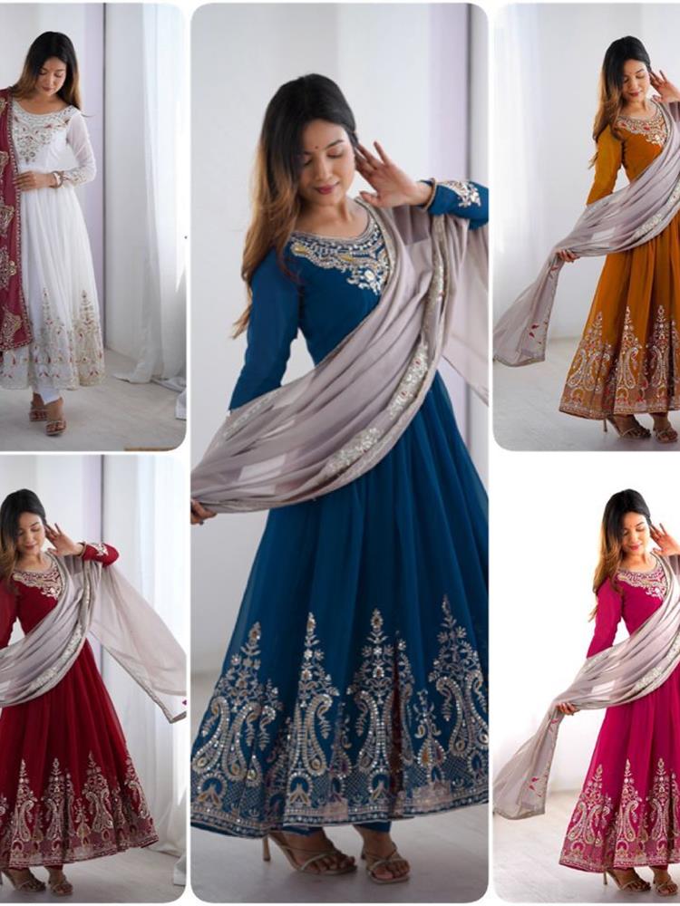 Elegant Designer Anarkali Suit