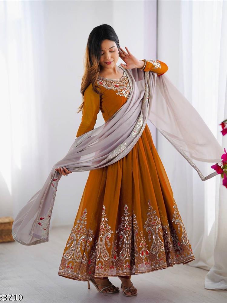 Elegant Designer Anarkali Suit