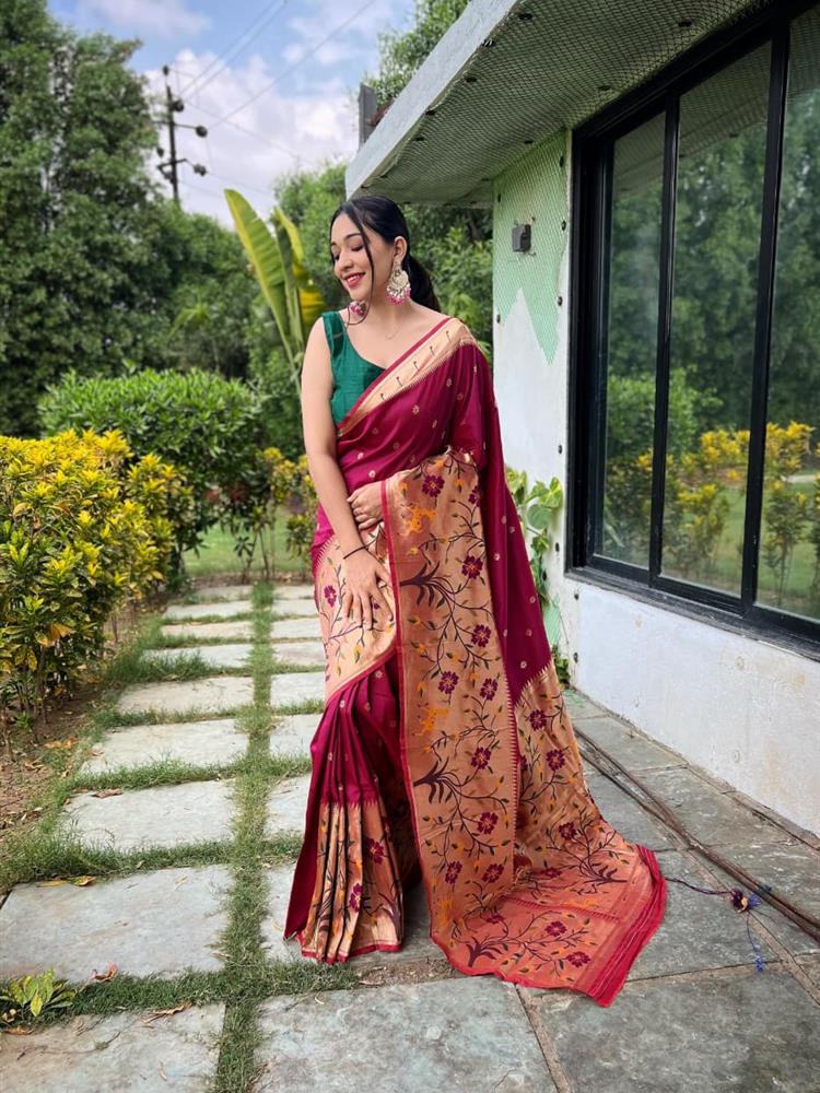 Pure Paithni Silk Saree