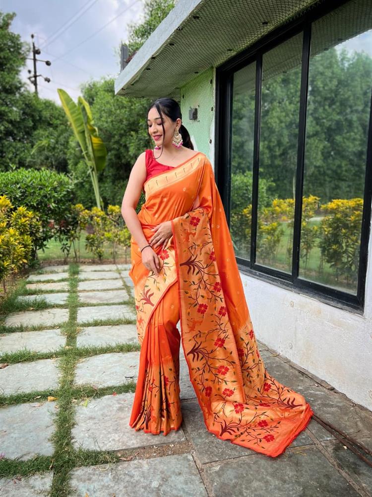 Pure Paithni Silk Saree