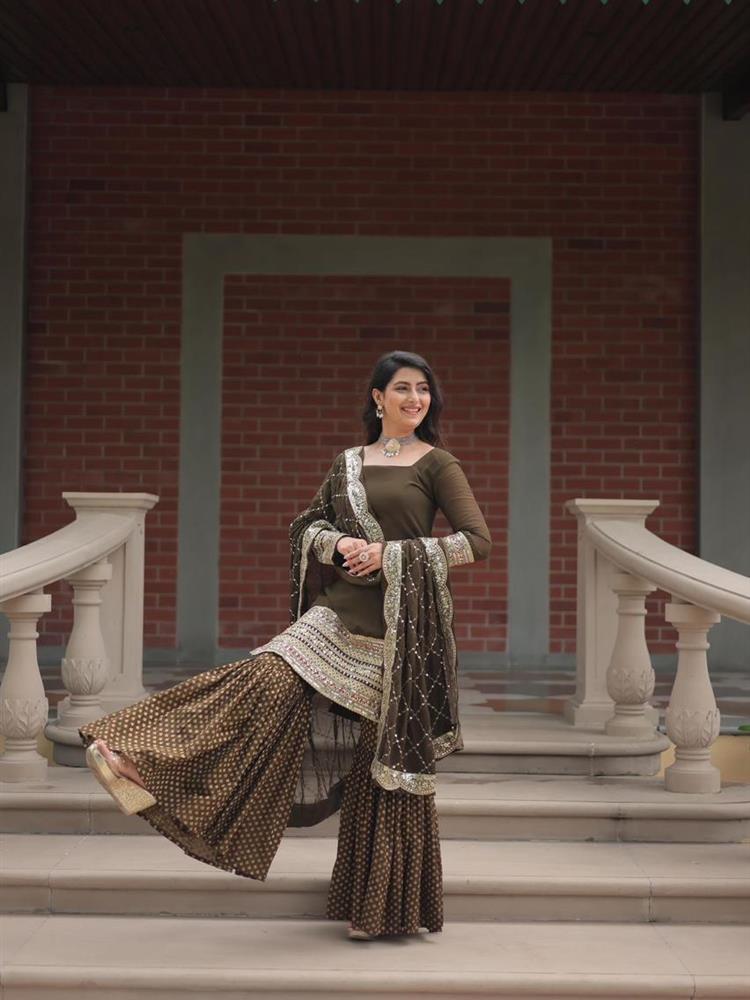 Designer Sharara Suit