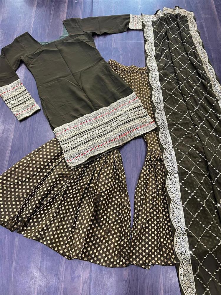 Designer Sharara Suit