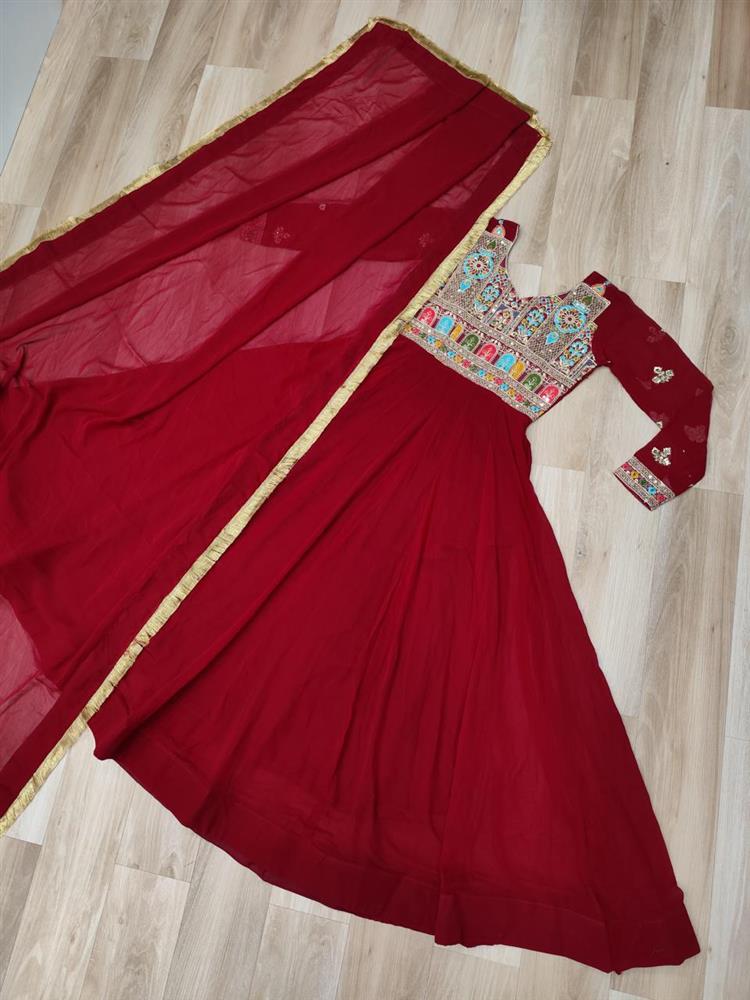 Beautiful Gown with Dupatta 