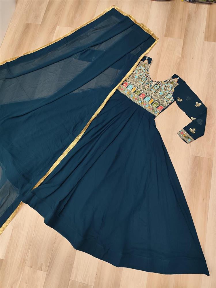 Beautiful Gown with Dupatta 