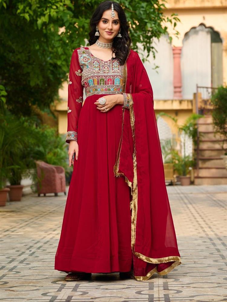 Beautiful Gown with Dupatta 
