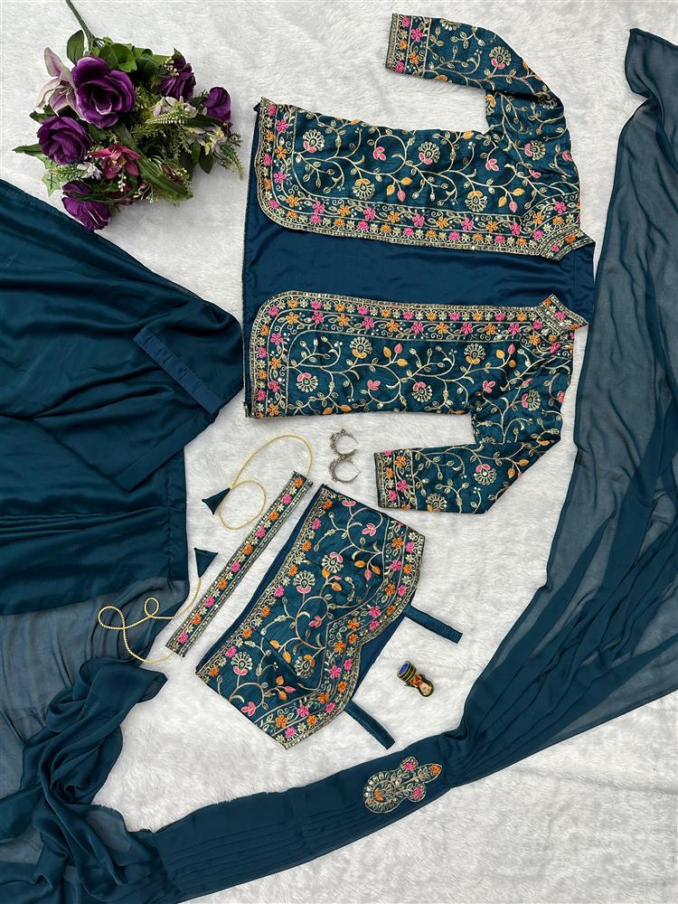 Beautiful Drap Saree with Jacket 