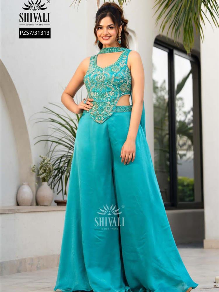 Shivali New Launch Beautiful Indowestern