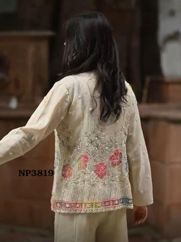 Premium Pure Tissue with Jacket Pallazo