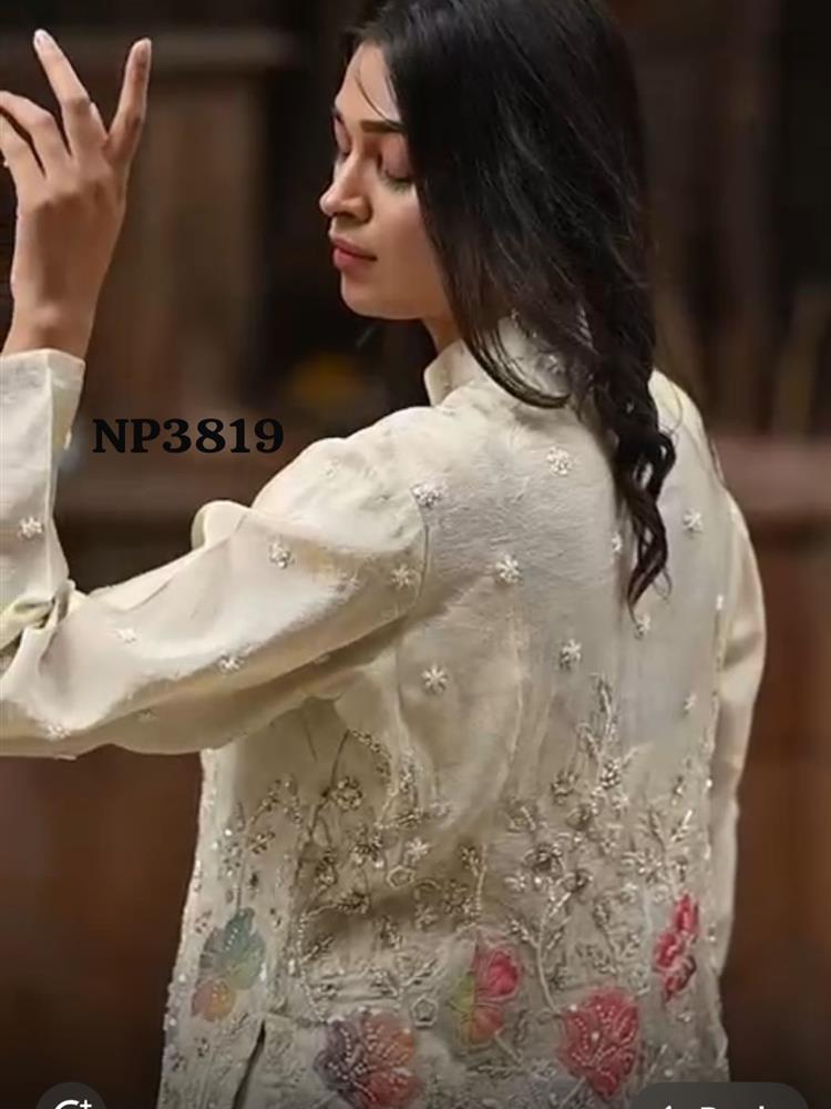 Premium Pure Tissue with Jacket Pallazo