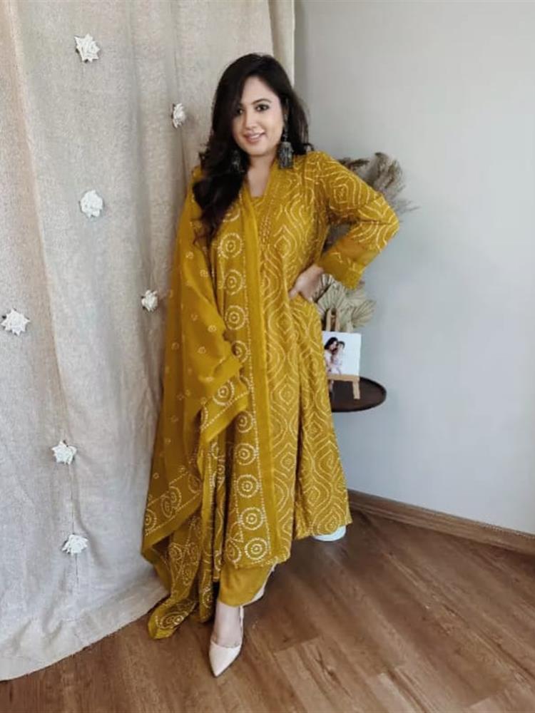 Cotton kurti pant dupatta set