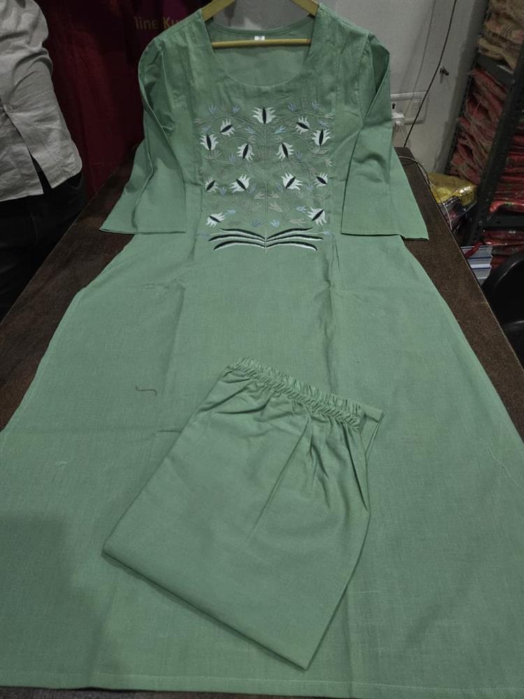 Cotton Kurti with  Pallazo 