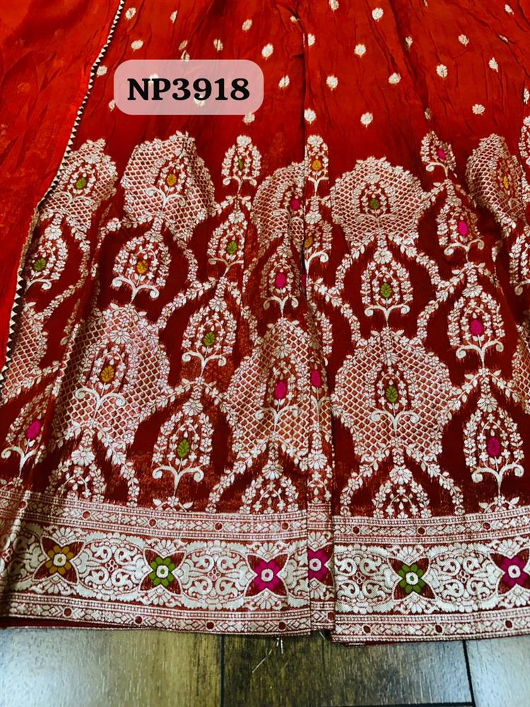 Premium Organza Pallazo Set