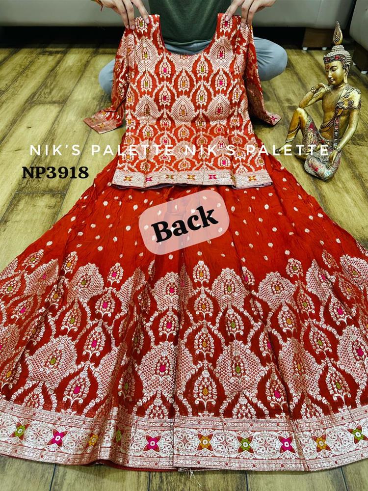 Premium Organza Pallazo Set