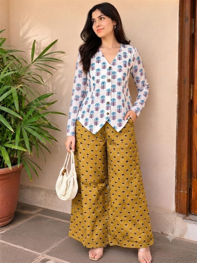 New pure cotton Printed Women's Summer collection