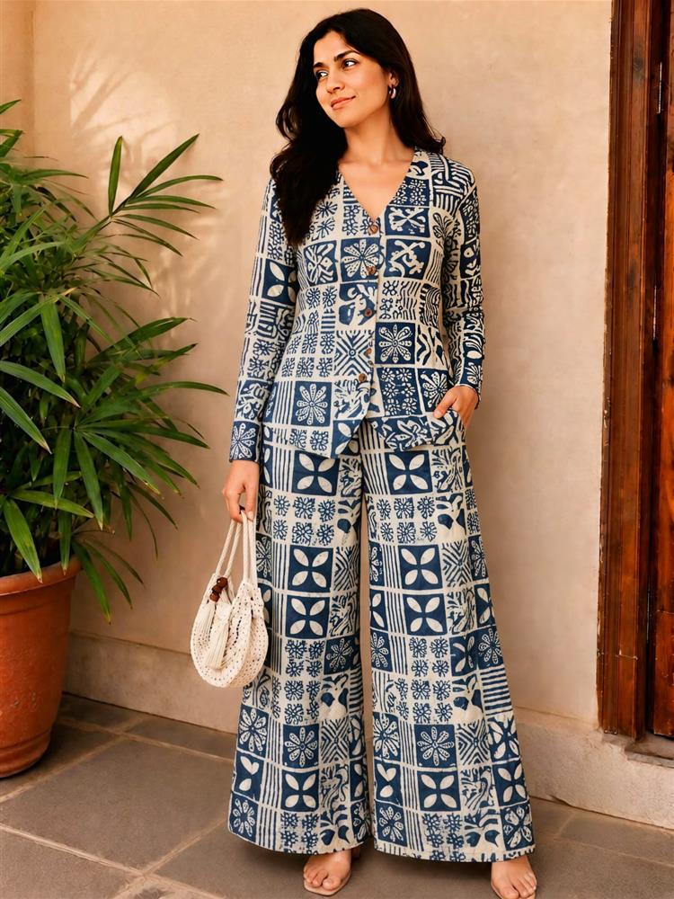 New pure cotton Printed Women's Summer collection
