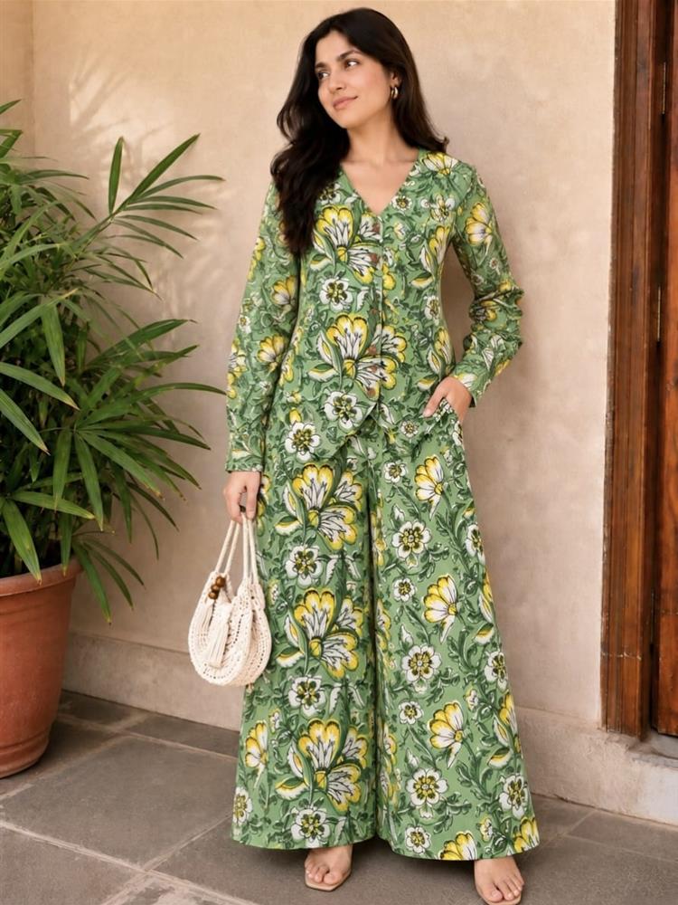 New pure cotton Printed Women's Summer collection